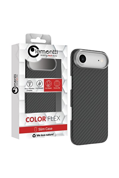 lemontti Husa Slim Aramid/Kevlar Magsafe 1500D iPhone Air Negru