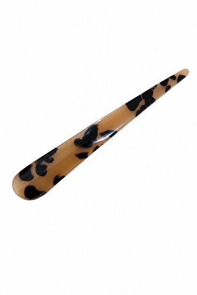 LEROSY CO. Leopard Bone Hair Clip
