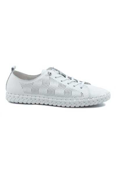 Maria Conti Women's shoes, Maria Conti, made of leather, with perforations, l...