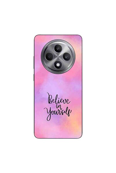 OEM Husa compatibila cu Oppo Reno12 FS Silicon Gel Tpu Model Belive in Yourself