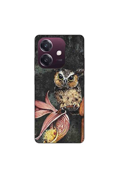 OEM Husa compatibila cu Oppo A60 5G Silicon Gel Tpu Model Owl Painted