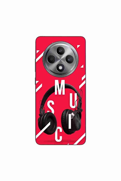 OEM Husa compatibila cu Oppo Reno12 FS Silicon Gel Tpu Model Music Headphones