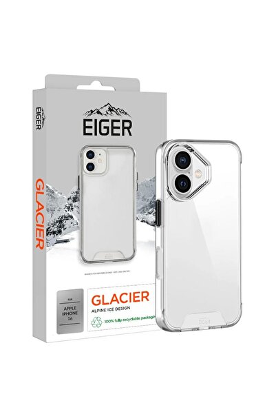 EIGER Glacier Case iPhone 16 Clear