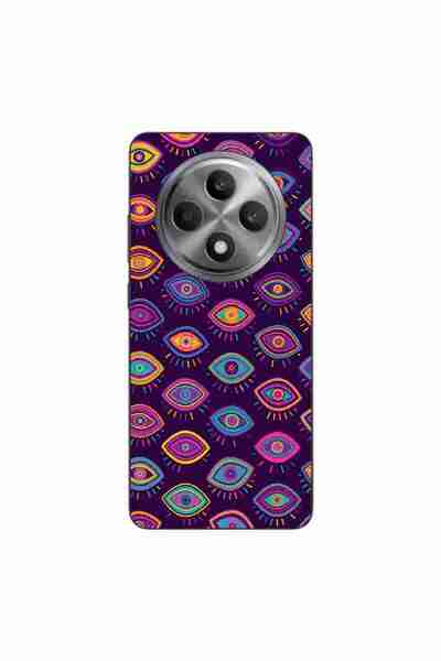 OEM Husa compatibila cu Oppo Reno12 FS Silicon Gel Tpu Model Tribal Eyes