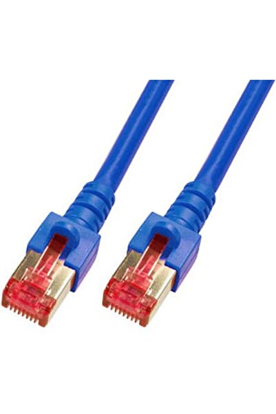 EFB Cablu patch RJ45 S/FTP Cat.6 LSZH 10.00m albastru