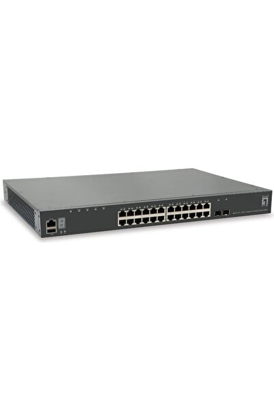 LEVEL ONE Switch LevelOne 24xGE/2x10GSFP+/1x10G KILBY 19 " Administrat L3
