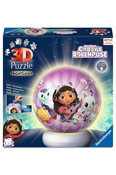 RAVENSBURGER Lampa de veghe 3D Puzzle Gabby's Dollhouse