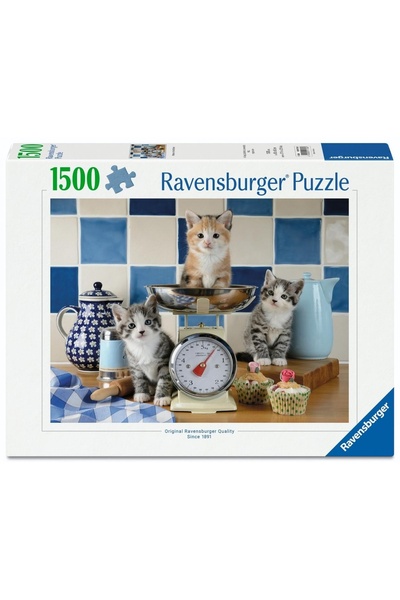 RAVENSBURGER Puzzle 1500 Pisicuțe în Bucătărie