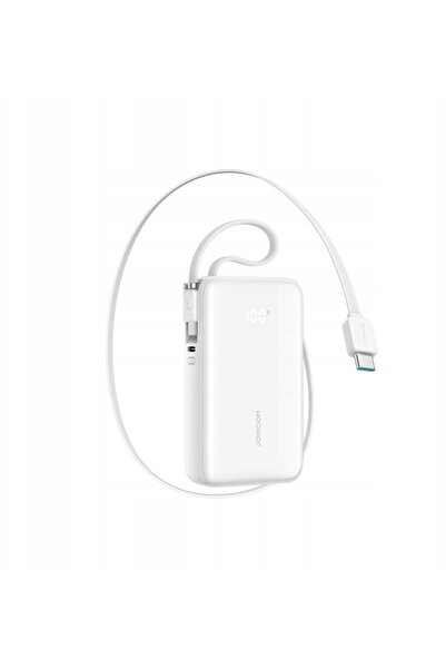 Joyroom Powerbank JR-PR2 35W 10000mAh cu cablu USB-C retractabil și cablu Lig...