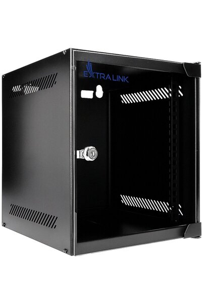 Extralink Dulap rack montabil pe perete Szafa LITE 6U 10 " 280x310 negru