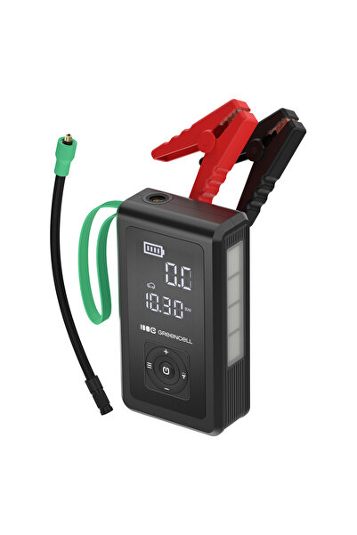 Greencell POWERBANK DEMAROR AUTO COMPRESOR Green Cell PowerBoost Air 8000mAh ...