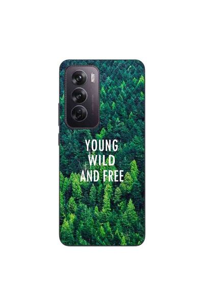 OEM Husa compatibila cu Oppo Reno12 Pro Silicon Gel Tpu Model Wild and Free