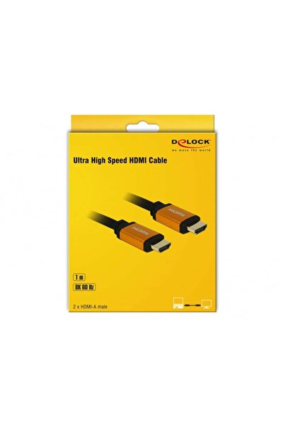DELOCK Cablu HDMI Ultra HighSpeed HDMI 48 Gbps 8K 60Hz 1.0m