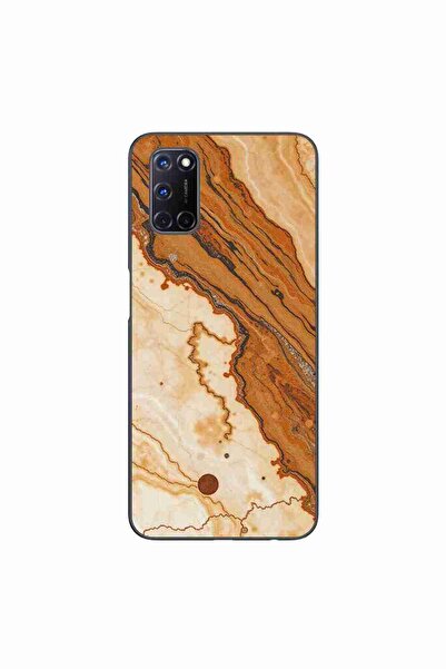 OEM Husa compatibila cu Oppo A72 Silicon Gel Tpu Model Caramel Marble Dream