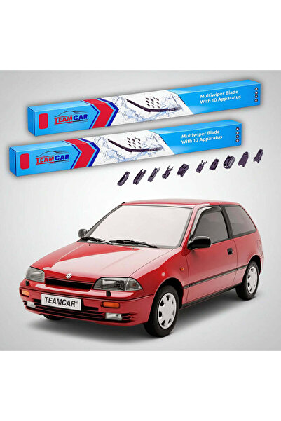 TEAMCAR Чистачки Сузуки Суифт МА 3 врати 1996-2003 |   Преден комплект Flat P...