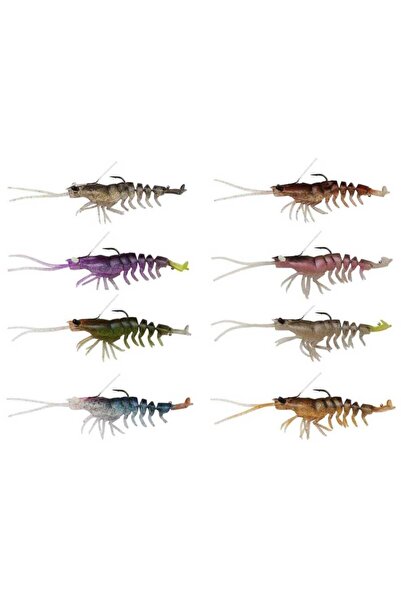 Savage Gear 3D Shrimp Weedless 9 cm 7 gr Sahte Balık Avocado