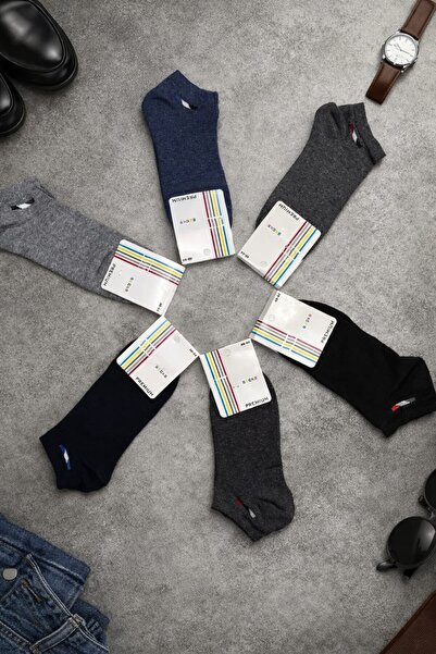 your trend socks 12 زوجًا من الجوارب الرجالية، جوارب قطنية مضادة للتعرق، عديم...