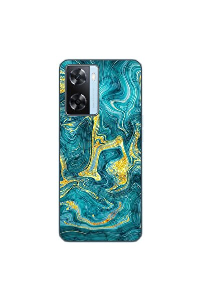 OEM Husa compatibila cu Oppo A57s Silicon Gel Tpu Model Abstract Gemstone Glow