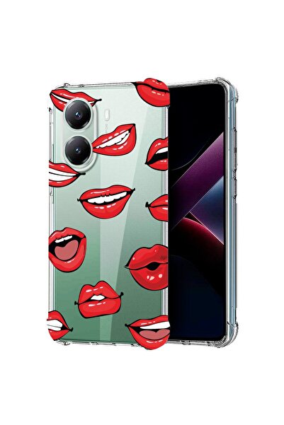 bestcase Съвместим калъф за Poco X7 Pro 5G, Удароустойчив 1.5ММ, Десен  "Поце...