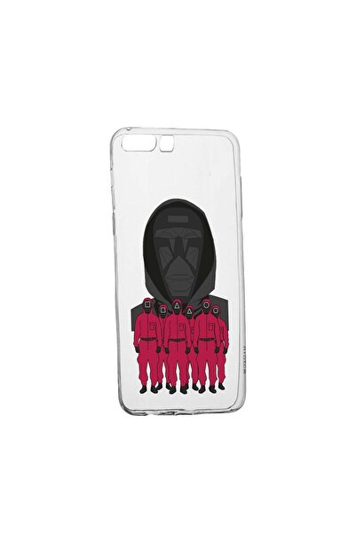 bestcase Husa Silicon Compatibila Cu Huawei Y6 2018, Squid Game - Front Man A...
