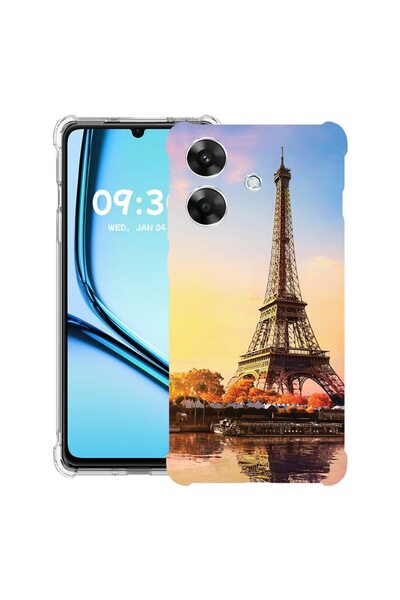 bestcase ¬Æ Husa Anti Shock pentru Realme Note 60 / Note 60X cu Design Paris ...