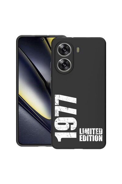 bestcase Тънък силиконов калъф за Poco X7 Pro, Лимитирана серия 1977, 1992025...