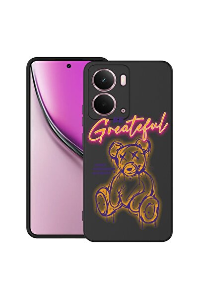 bestcase Θήκη για Realme P3 με σχέδιο αρκουδάκι - Be Grateful, TPU Ματ Εξαιρε...