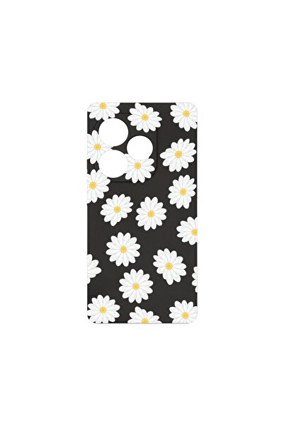 bestcase Husă Premium din Silicon, Compatibilă cu Realme GT 6, Happy Flowers ...