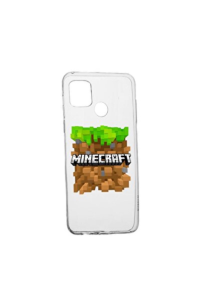 bestcase Husa Silicon Minecraft, Compatibila Cu Realme C21, rezistenta la uzu...