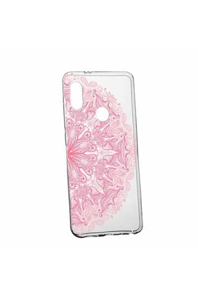 bestcase Husa Silicon, Transparent, Slim, Lace Pink, Huawei P20 Lite