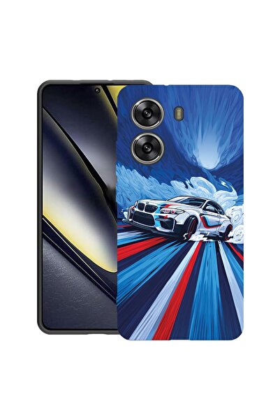 bestcase ¬Æ Husa pentru Poco X7 Pro 5G, BMW 3 E46, Slim Silicon 0.8MM, Antiso...