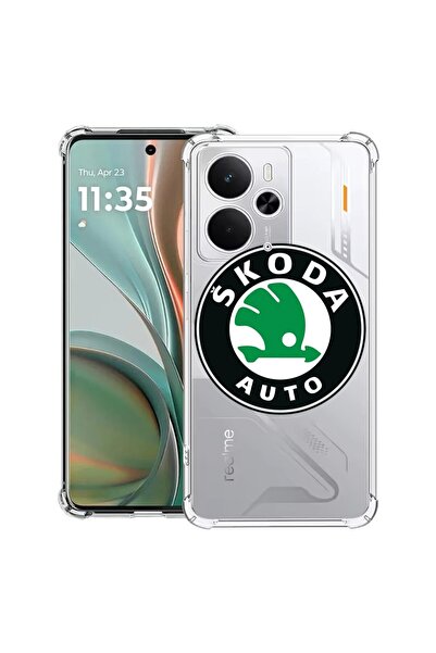 bestcase ¬Æ Husa Anti Shock Compatibil cu Poco M7 Pro 5G, cu Design Skoda Cla...