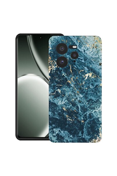 bestcase ¬Æ Husa pentru Realme GT 7 Pro cu Design Marble - Green And Gold, TP...