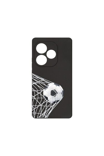 bestcase Husă Premium din Silicon, Compatibilă cu Realme GT 6, Football - Goo...