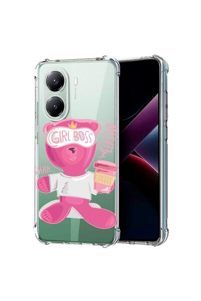 bestcase ¬Æ Poco X7 Pro 5G compatible case, Anti Shock 1.5MM, Teddy Bear - Gr...