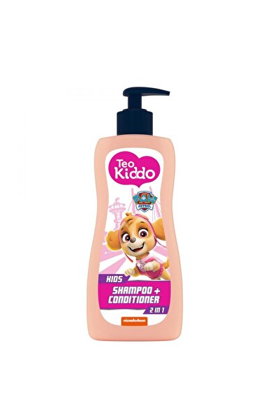 TEO BEBE Set of 3 x Teo Kiddo 2 in 1 Children's Shampoo and Conditioner, Girl...