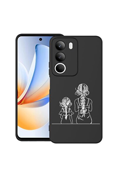 bestcase Θήκη για Realme C71 με σχέδιο Μαμάς και Κόρης, TPU Ματ Εξαιρετικά Λε...