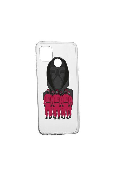 bestcase Силиконов калъф, съвместим с Realme 7i / Realme C12, Игра на калмари...