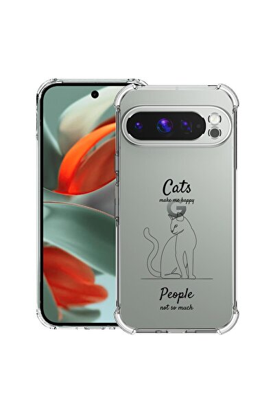 bestcase ¬Æ Husa Anti Shock Pentru Google Pixel 9 Pro XL, Cats Make Me Happy,...