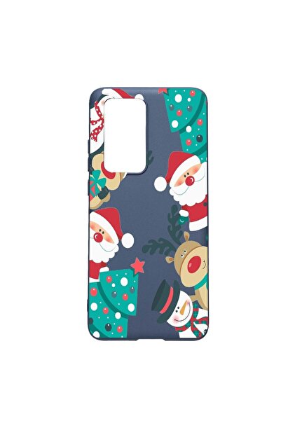 bestcase Husa Huawei P40, Xmas, rezistenta la uzura, anti-alunecare, din sili...
