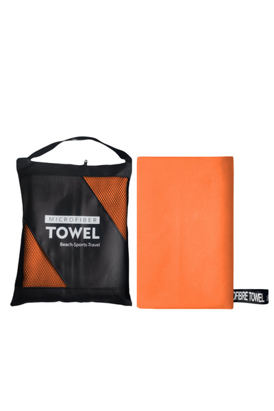 Choice7 80x180CM Orange Beach Towel Oversized,Thick Sand Free Microfiber Quic...