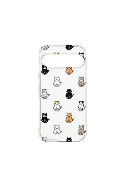 bestcase ¬Æ Husa Clear Silicon 2MM, Compatibila Cu Google Pixel 9 Pro, Cat Pa...