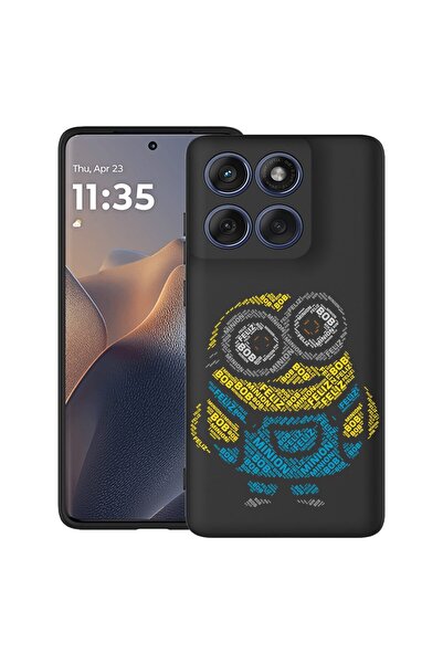 bestcase ¬Æ Husa pentru Poco X6 5G cu Design Calligraphy Minion, TPU Mat Ultr...