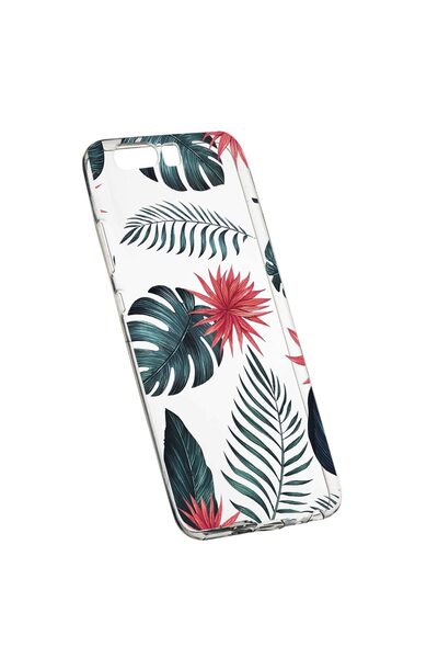 bestcase Husa de protectie, Flori tropicale, pentru Huawei Y6 2018, rezistent...