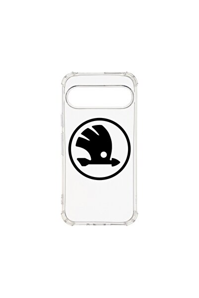 bestcase Αντικραδασμική Θήκη 1.5MM, Συμβατή με Google Pixel 9, Λογότυπο Skoda...