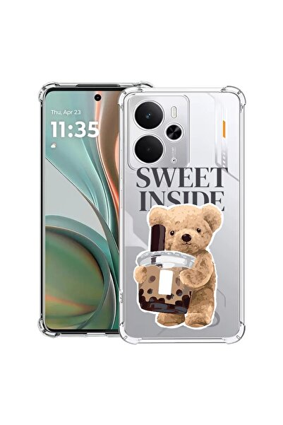 bestcase Противоударен калъф, съвместим с Poco M7 Pro 5G, със сладък дизайн н...