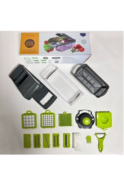 Choice A set 16 In 1 Vegetable Chopper, Professional Onion Chopper, Multifunc...