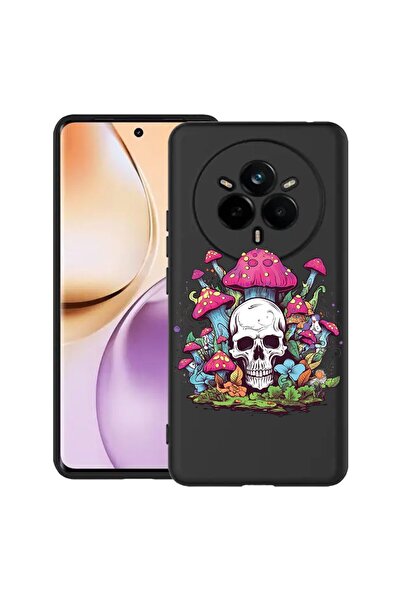 bestcase Husă pentru Realme 14 Pro Plus 5G, Culori de vis - Craniu și ciuperc...