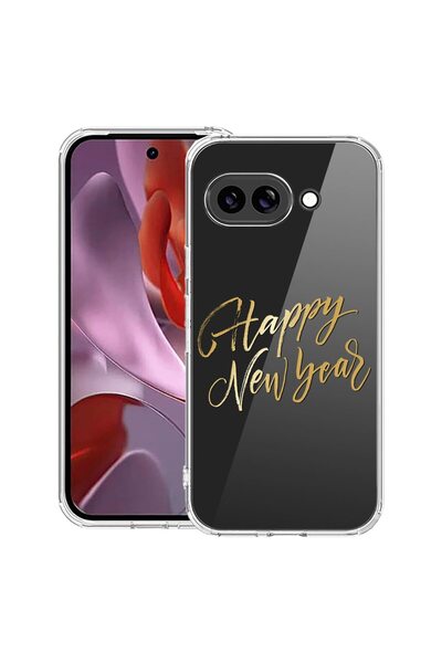 bestcase Αντικραδασμική θήκη 1.5mm συμβατή με Google Pixel 10a, με σχέδιο Hap...