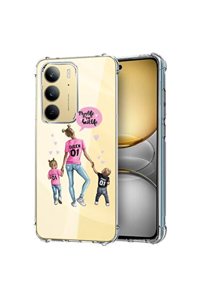 bestcase Θήκη για Realme C75, Αντικραδασμική 1.5MM, Σχέδιο Μαμά Ζωή Αγόρι και...